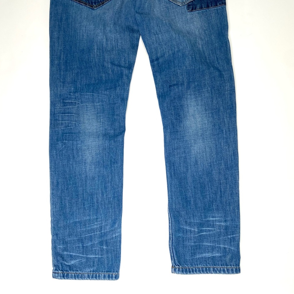 ZARA Distressed Patchwork Jean - Picture 7 of 13